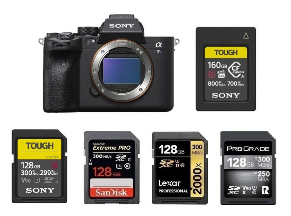 SD Karte 64GB Für Sony Alpha 7S III Speicherkarte Kingston Canvas U1 UHS-I C10 