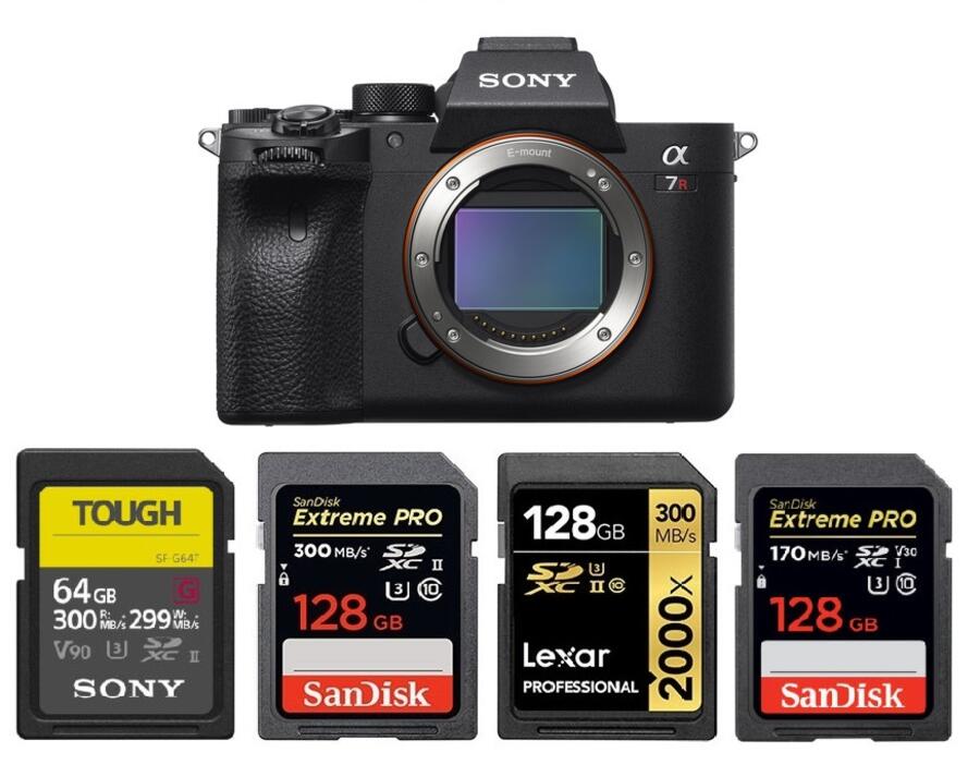 Best Memory Cards for Sony a7R IV