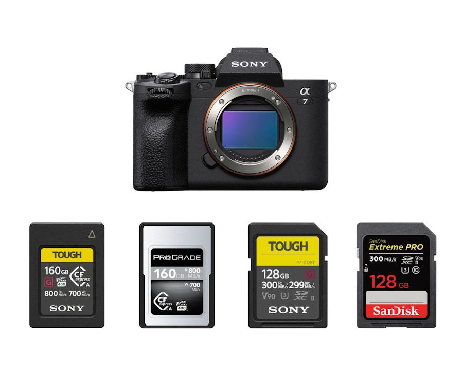 Best Memory Cards for Sony a7 IV