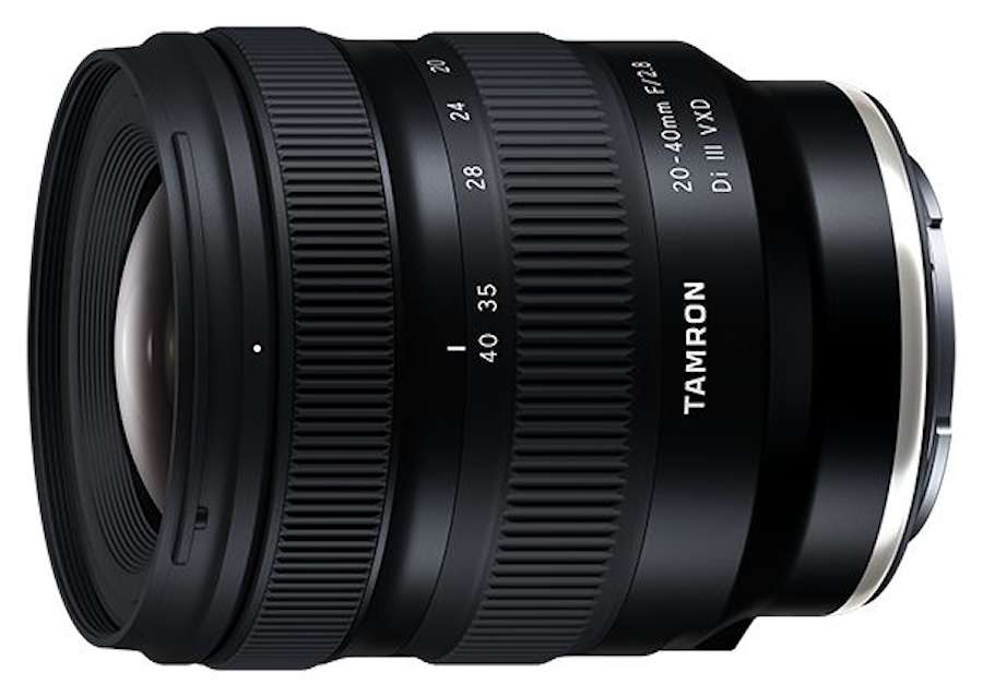 Tamron Announced the Development of the New Tamron 20-40mm F2.8 Di III VXD Lens